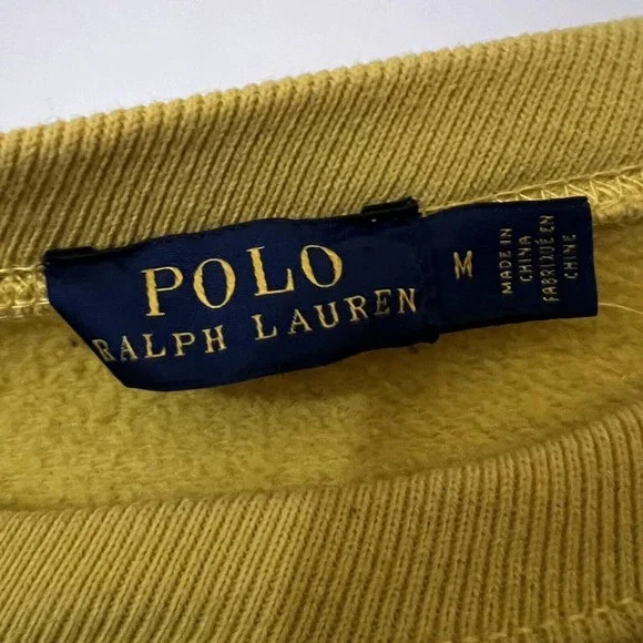 Polo Ralph Lauren Mens Striped Colorblock Crewneck Sweatshirt Size M